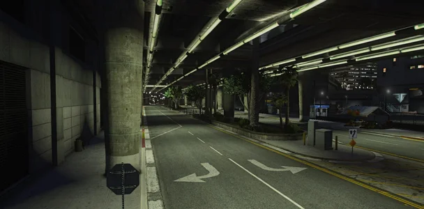 Screenshot of modified Grand Theft Auto V